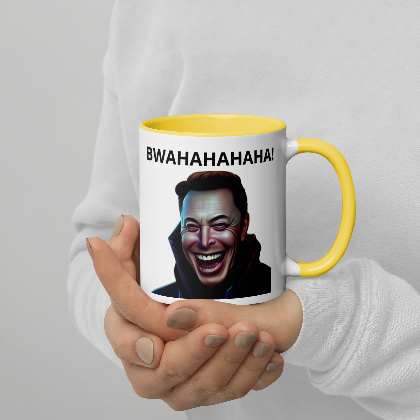 Evil Musk Mug with Color Inside