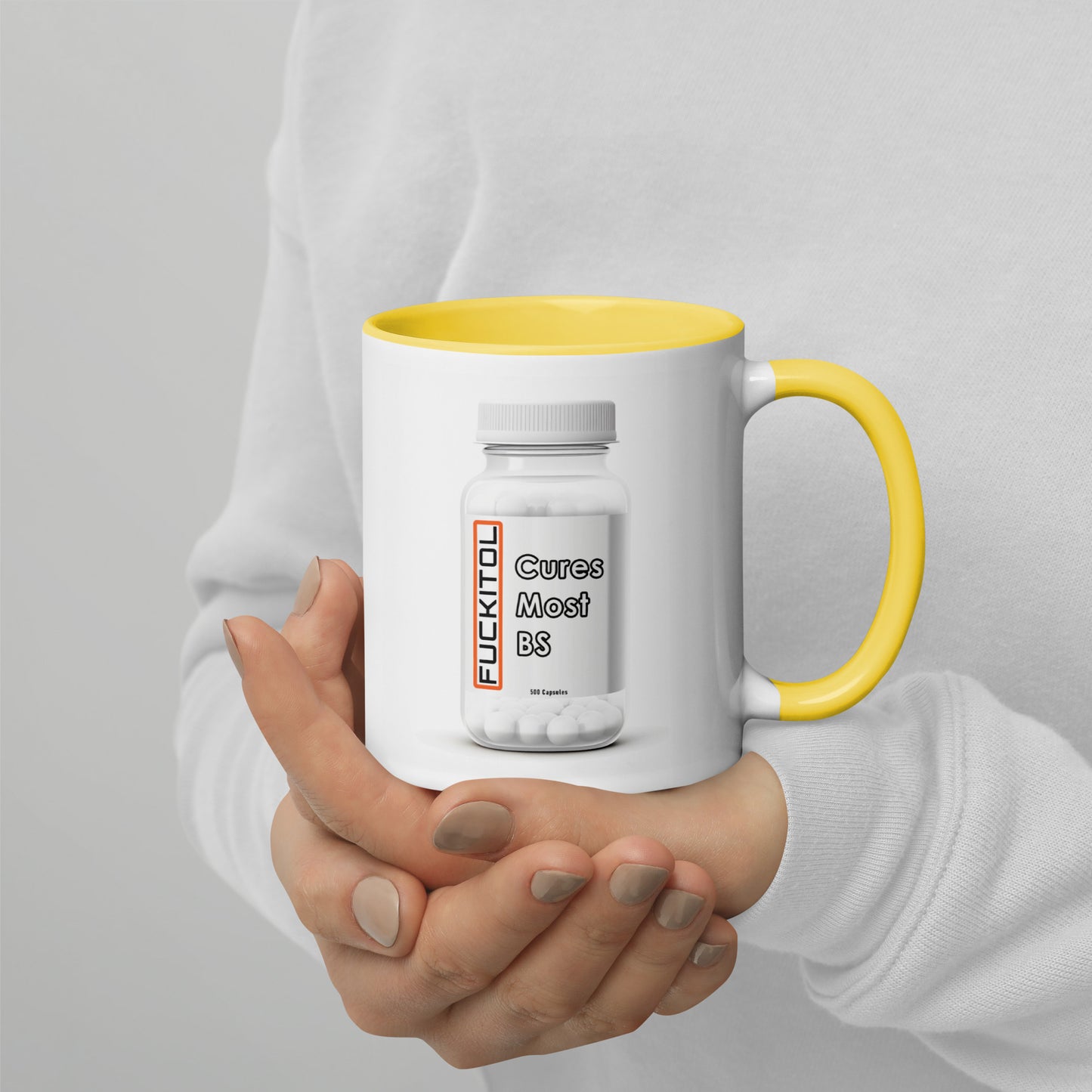 Fuckitol Mug with Color Inside