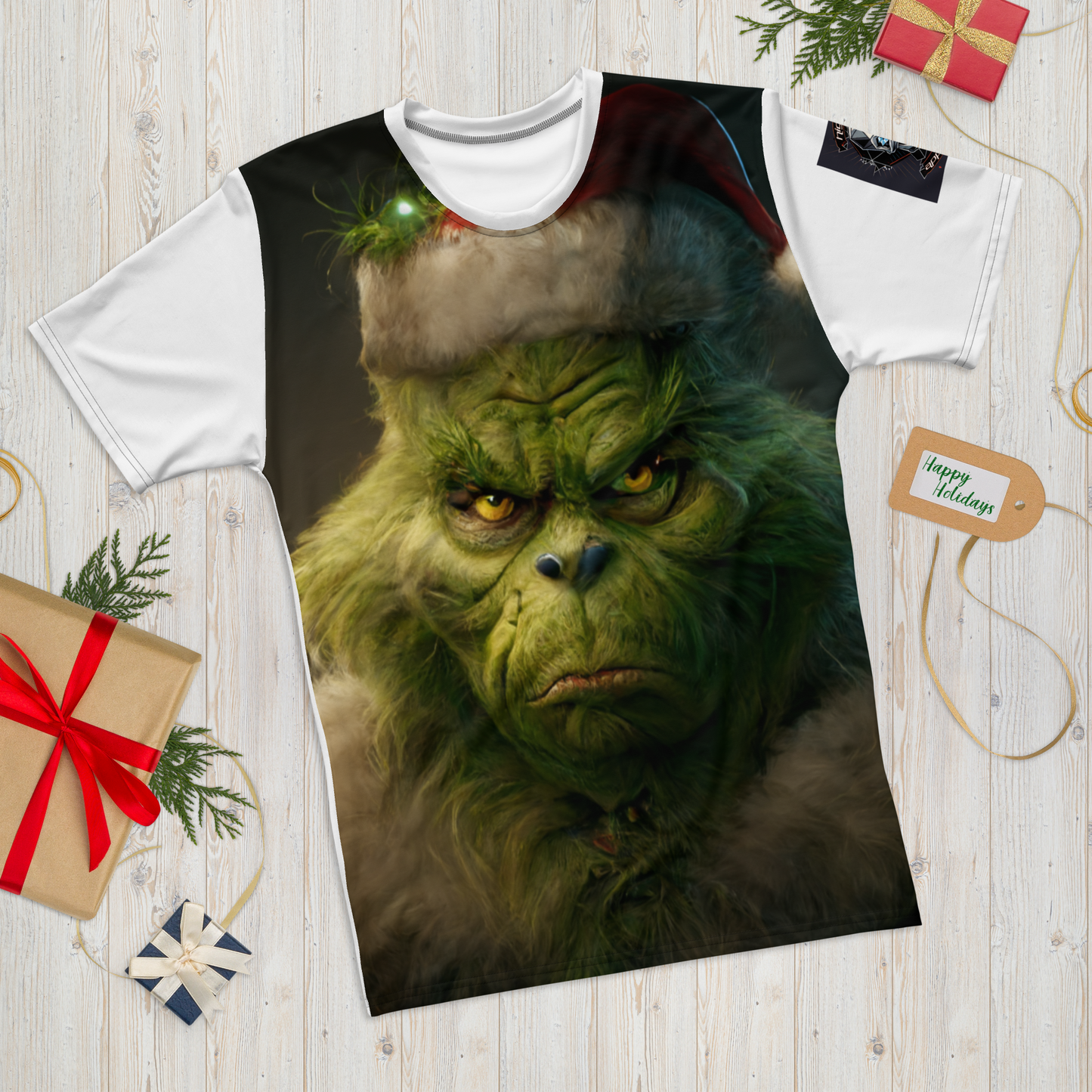 "The Real Grinch" Ugly Men's t-shirt