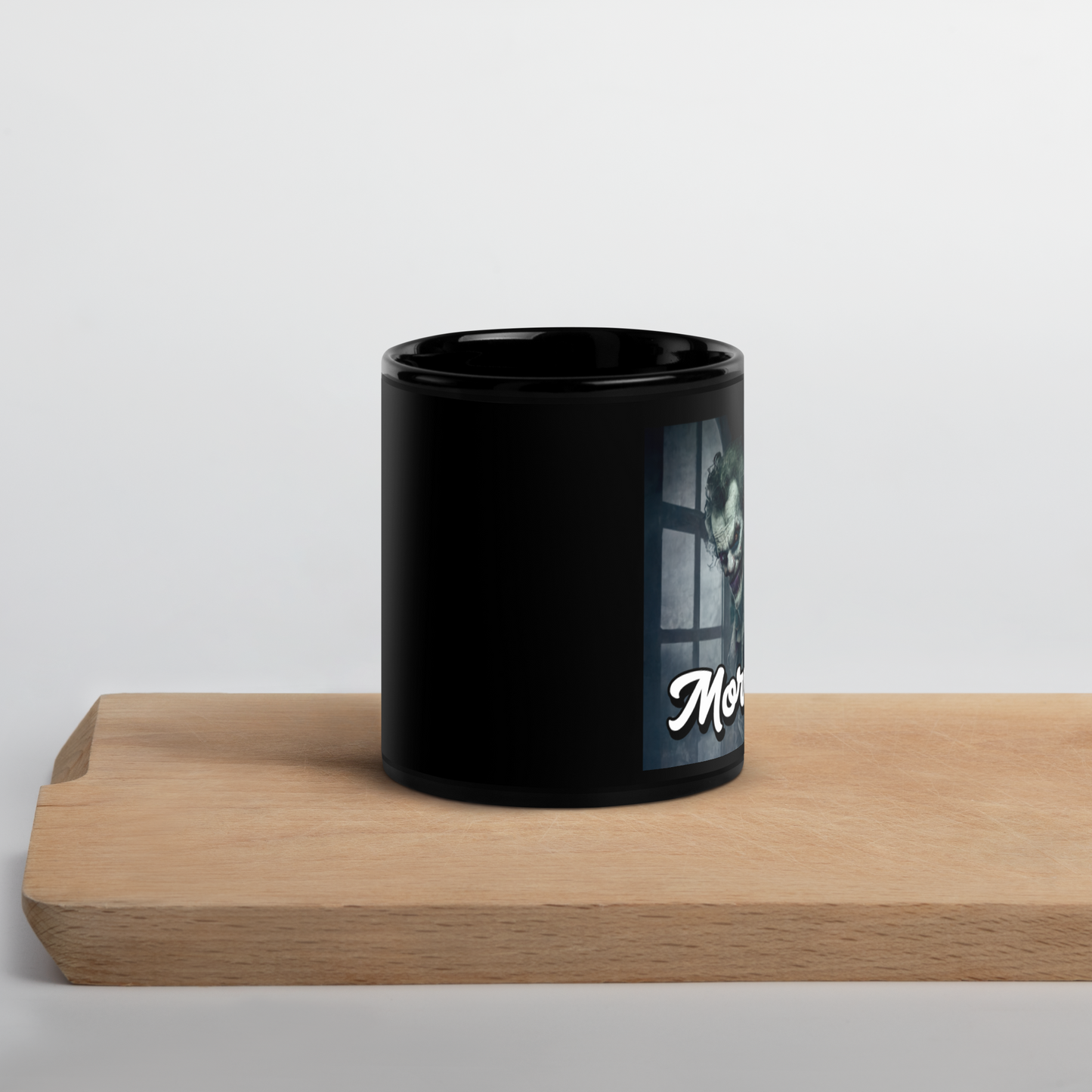 Morning! Joker Black Glossy Mug