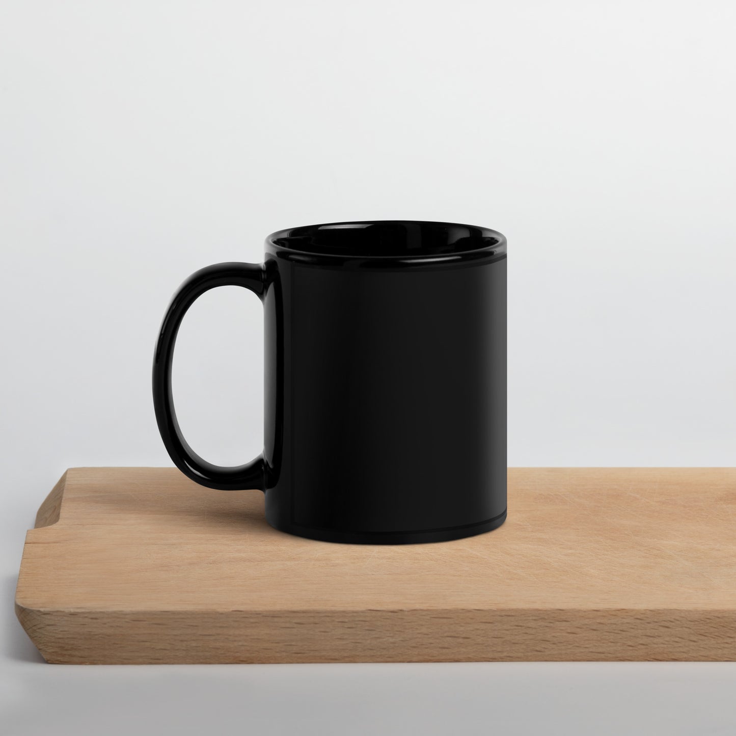 Hamburger Black Glossy Mug