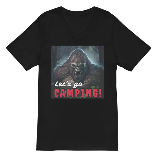 Let's go Camping! Unisex Short Sleeve V-Neck T-Shirt