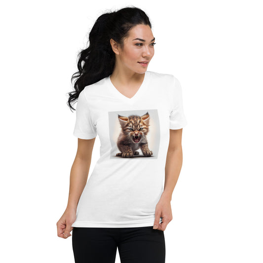 #FIERCE Unisex Short Sleeve V-Neck T-Shirt