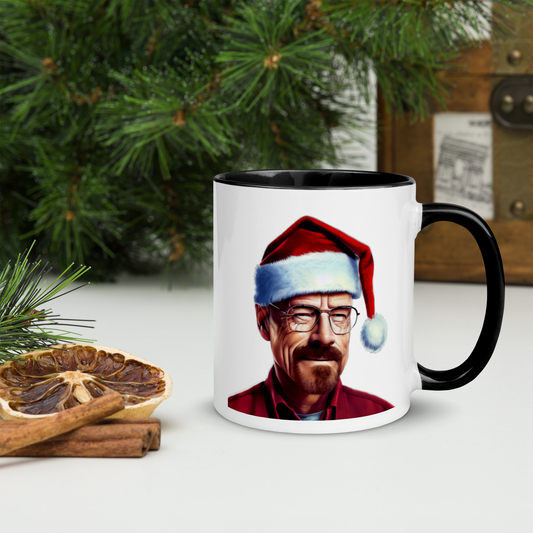 Walter White Xmas Mug with Color Inside