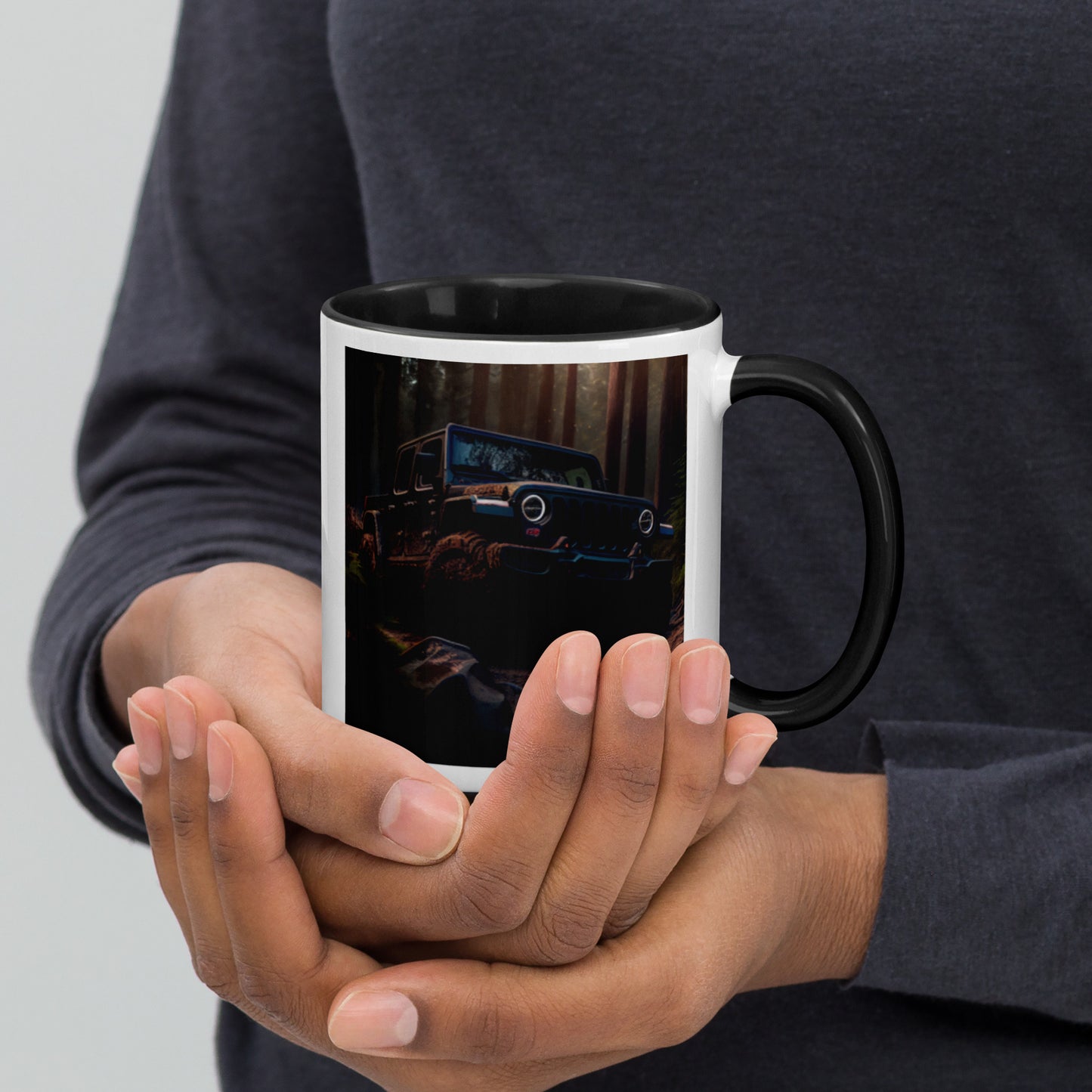 Keep it MUDDY! Mug with Color Inside