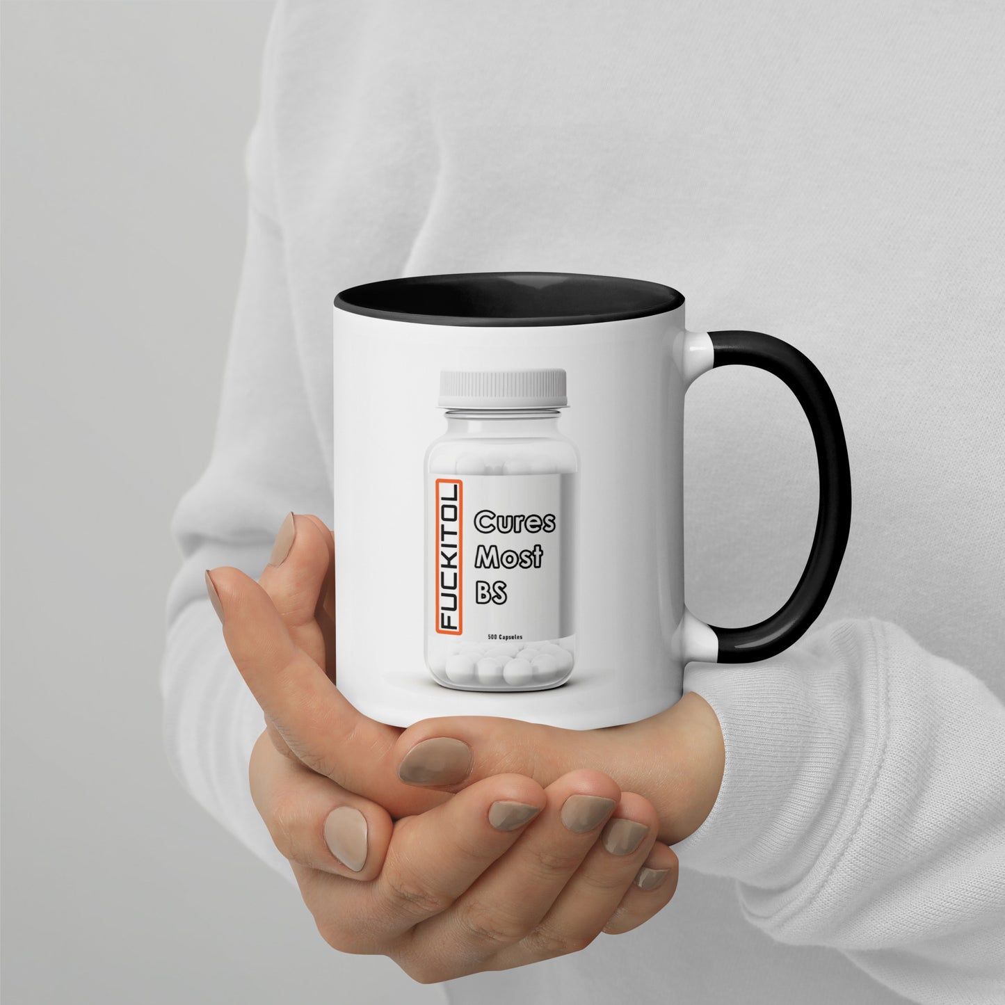 Fuckitol Mug with Color Inside