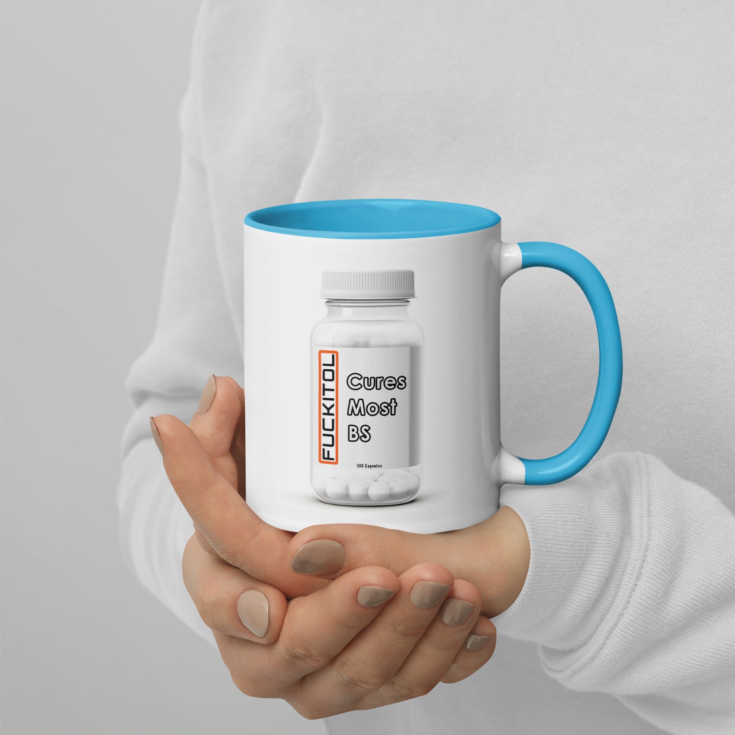 Fuckitol Mug with Color Inside