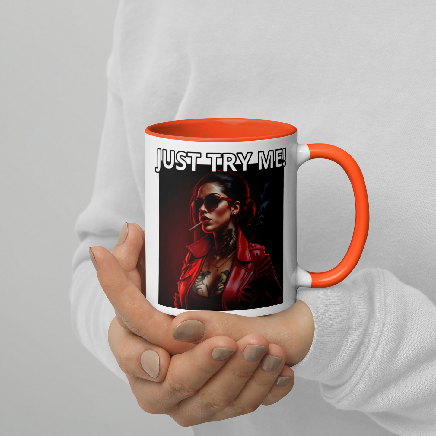 High Risk Woman 2.0 Mug with Color Inside