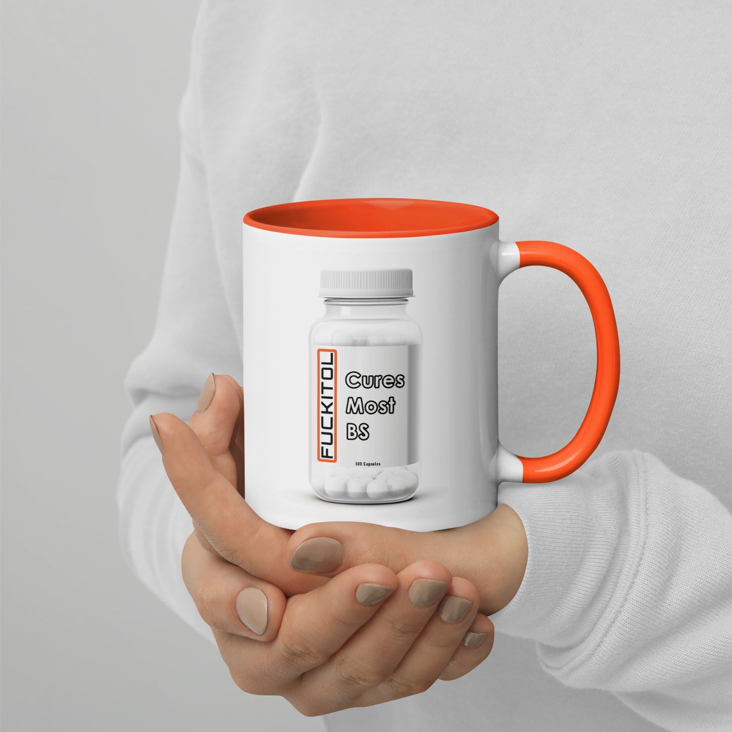 Fuckitol Mug with Color Inside