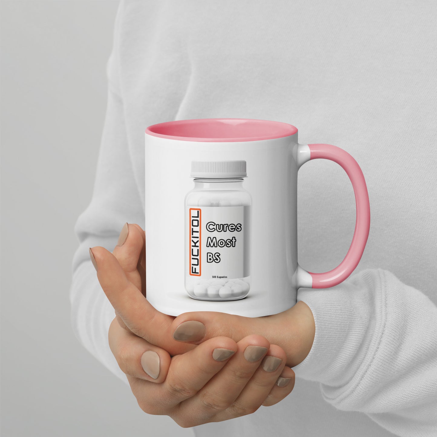 Fuckitol Mug with Color Inside
