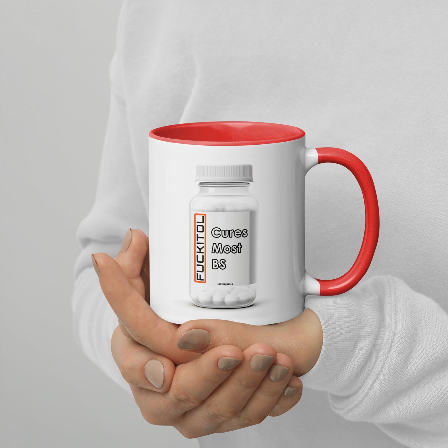 Fuckitol Mug with Color Inside