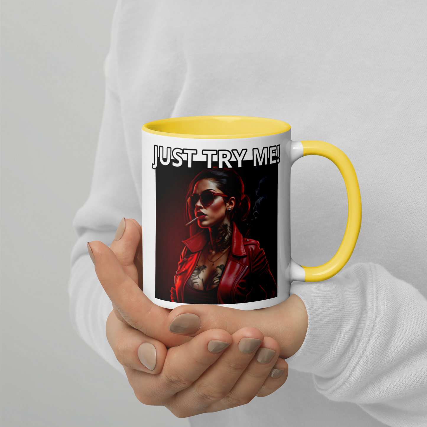 High Risk Woman 2.0 Mug with Color Inside