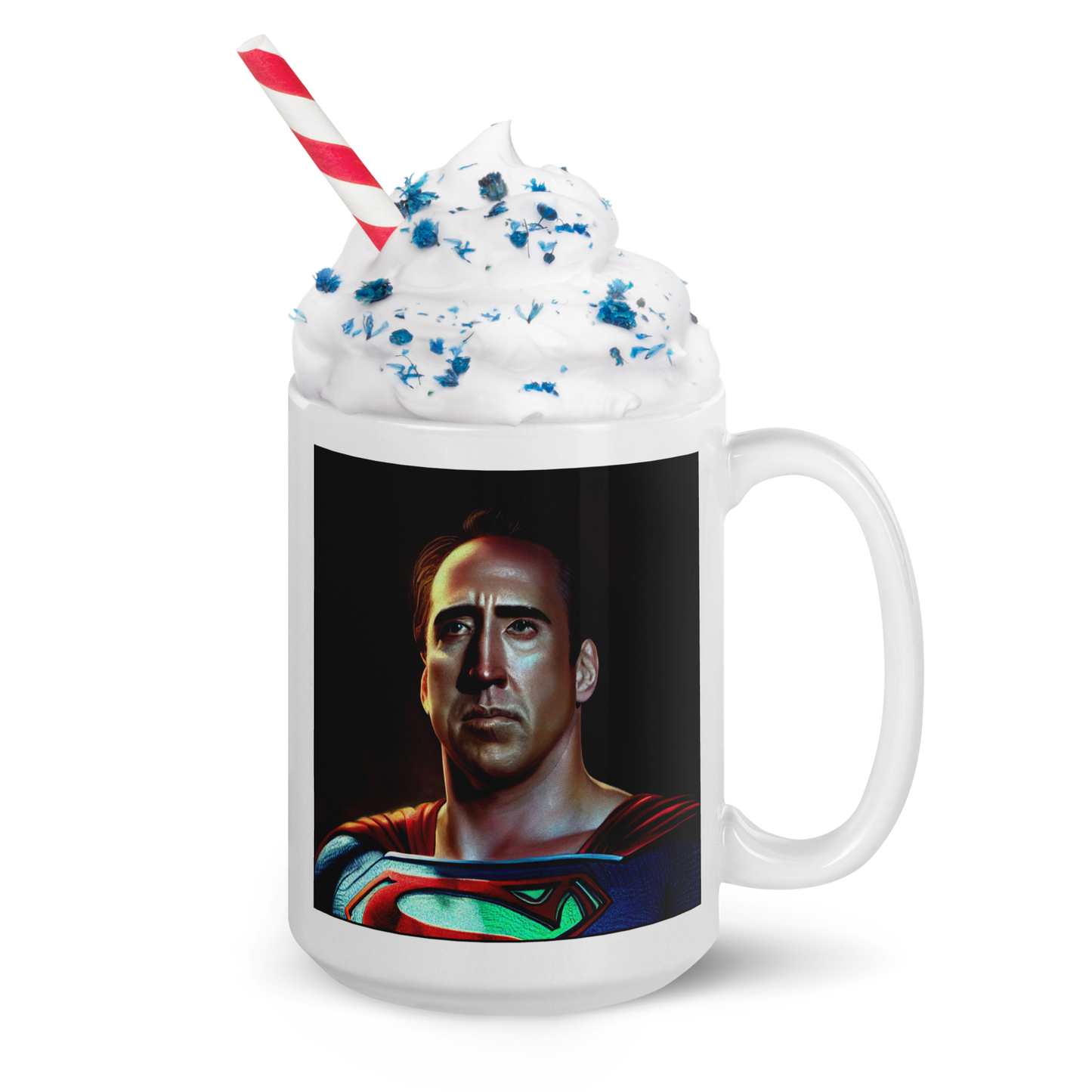 Super Cage White glossy mug